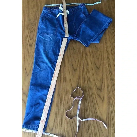 Judy Blue Jeans Womens Denim Joggers Medium Wash Jeans - Picture 7 of 8